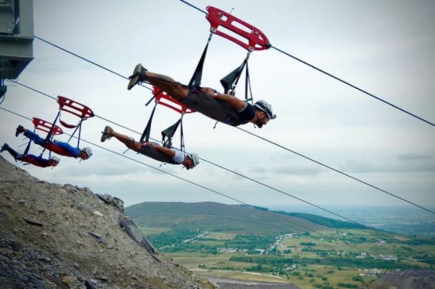 Zip World, Rib Ride & Adventure Parc Snowdonia Bryn Llys